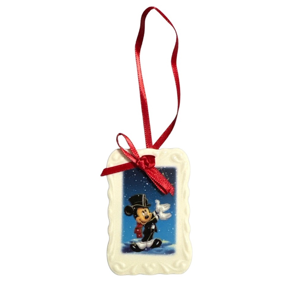 Disney's Mickey's Magical Christmas Porcelain Ornament